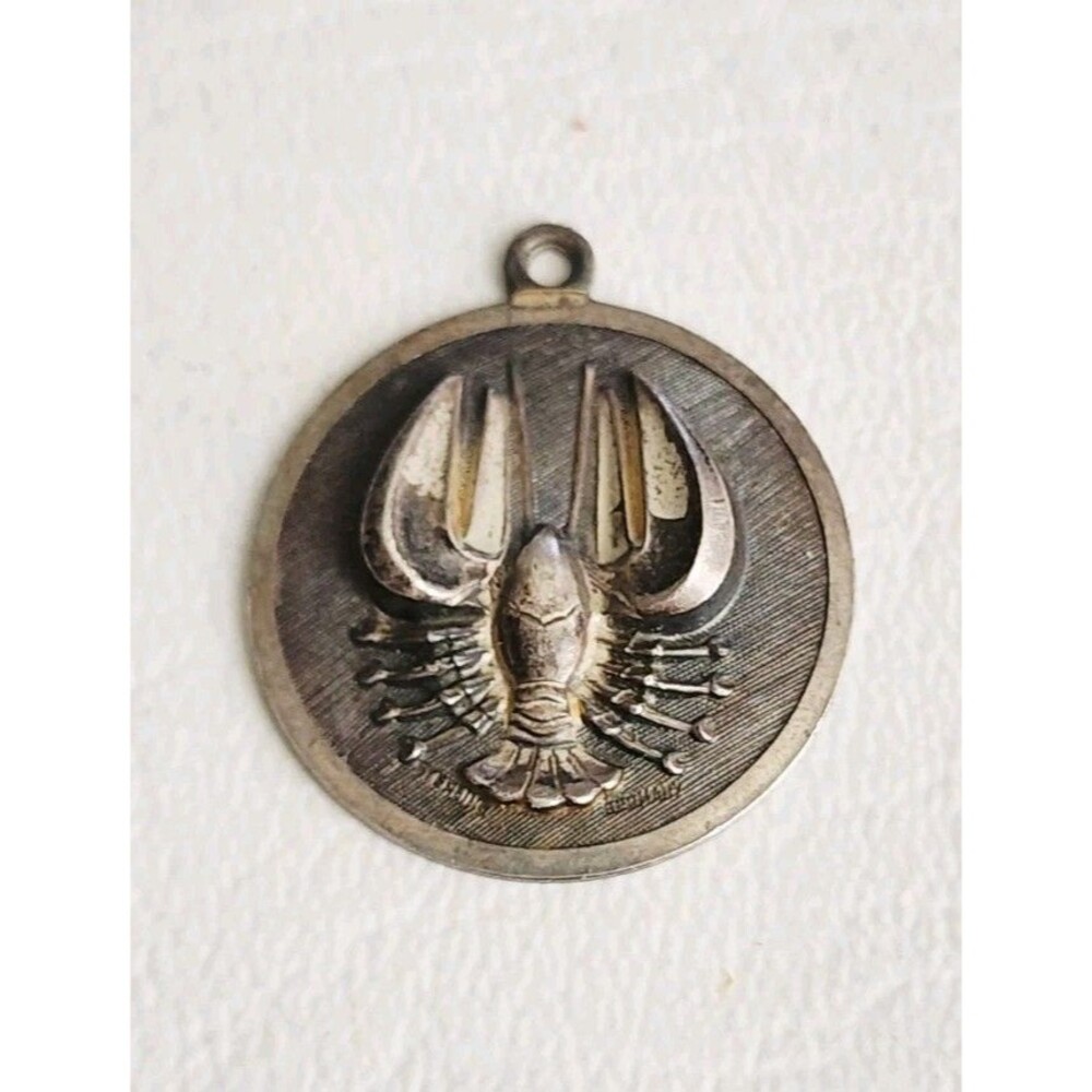 Vintage Sterling Silver Zodiac Cancer Crab Charm